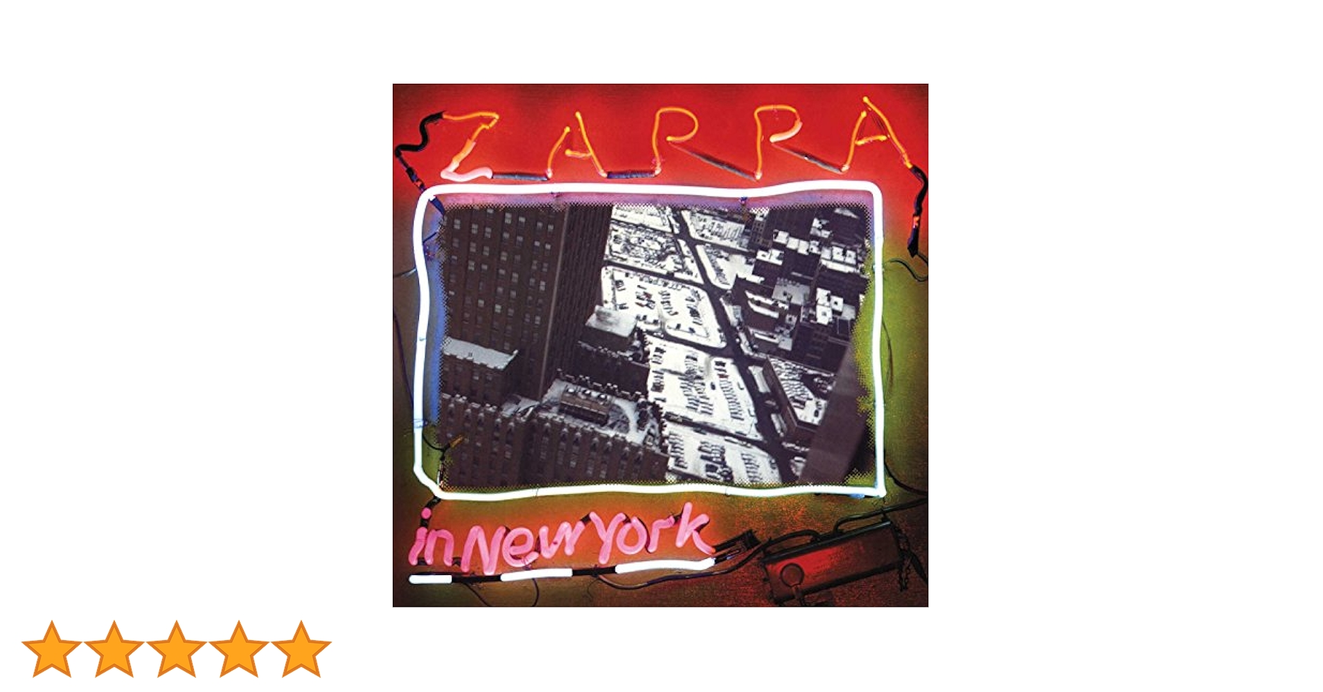 新品未開封 フランク・ザッパ ZAPPA  IN  NEWYORK 新品未開封 フランク・ザッパ ZAPPA IN NEWYORK